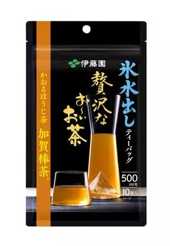Itoen Luxury Oicha Hojicha Чайный пакетик с ледяной водой Kaoru Hojicha Kaga Bocha x 10 пакетиков 4,0 г