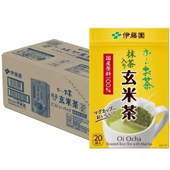 Itoen Oi Ocha Genmaicha x 20 пакетиков x 10 эко-пакетиков чая 1,9 г