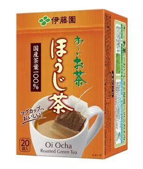 Itoen Oi Ocha Hojicha x 20 пакетиков x 3 эко-пакетика по 1,8 г