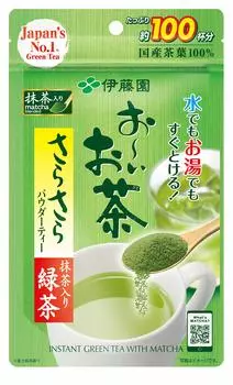 Itoen Oi Ocha Smooth green tea with matcha 80g bag (zipper type)