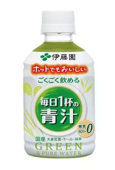 Itoen Питьевой напиток, одна чашка зеленого сока каждый день 280 г x 24 бутылки Горячий для обоих