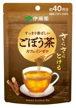 Itoen Smooth and refreshing fragrant burdock tea 32g powder zipper bag type caffeine-free