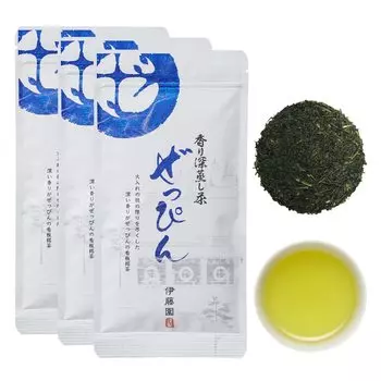 Itoen specialty Zeppin 80 г x 3 пакета [Официальный магазин] (зеленый чай) (пакет с застежкой-молнией/чайные листья)