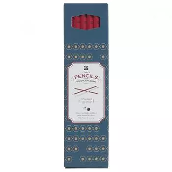 Карандаш шестигранный Itoya, 12 шт., коробка красная B