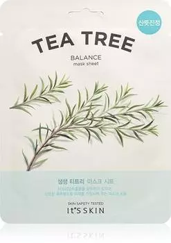 Its Skin The Fresh Mask Tea Tree Masque En Tissu Revitalisant Pour Peaux Problmes, Acn TU прозрачный