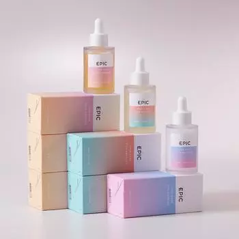 ITSEPIC True Care CIca, Gold, Vita Ampoule (30 мл 1,01 жидких унций) Успокаивающий, эластичный, увлажняющий, питательный CIca Ampoule