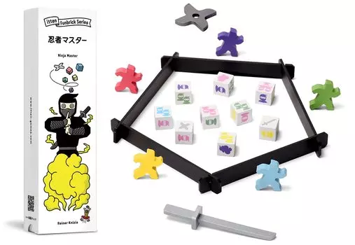 itten ninja master настольная игра, в которую могут играть несколько человек