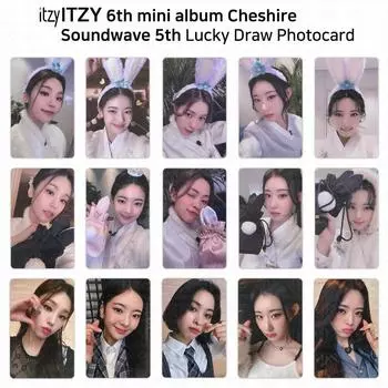 ITZY 6-й мини-альбом Cheshire Soundwave 5-я версия фотокарточки с лотереей при удачном розыгрыше