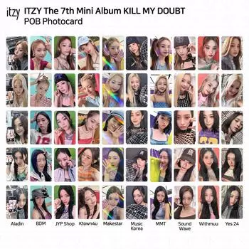 ITZY KILL MY DOUBT Aladin Soundwave Withmuu Ktown4u Music Korea POB Фотокарточка Chaeryeong - JYP Shop