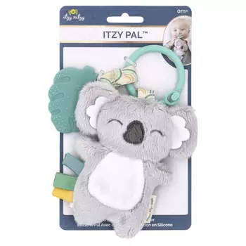 itzy ritzy, Itzy Pal™, плюшевый Pal, с силиконовым титром, 0 месяцев+, коала, 1 титром