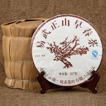 Иу Чжэншань Ранний весенний чай Вареный чай Юньнань Пуэр Чай 357г