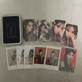 Iu Golden Hour Photo Card Polaroid Set