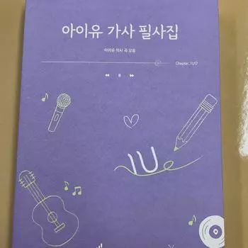 IU Рукопись текстов песен