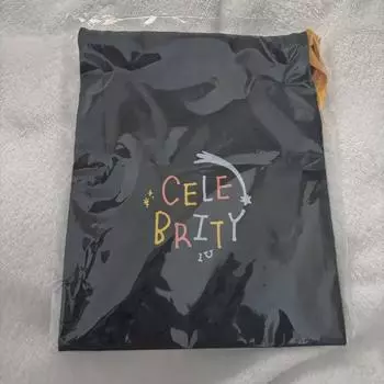 Iu Simple Open Celebrity Pouch Navy