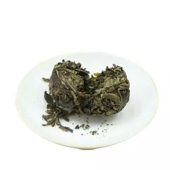 Иу Старое дерево Материалы Необработанный Пуэр Туоча Шен Пуэр Ручная работа Жемчуг Дракона 100g / 3.52oz