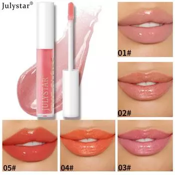 июлястар долговечный увлажняющий прозрачный питательный блеск для губ водный блеск зеркало осветляющий блеск для губ масло для губ