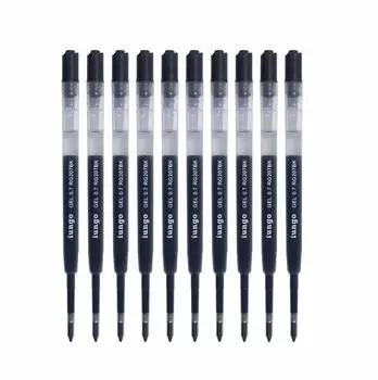 iungo Совместимый стержень для шариковой ручки PARKER с гелевыми чернилами Parker Jetstream Prime (Черный, Пластик, 10, 07)