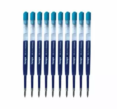 iungo Совместимый стержень для шариковой ручки PARKER с гелевыми чернилами Parker Jetstream Prime (Синий, Пластик, 10, 05)