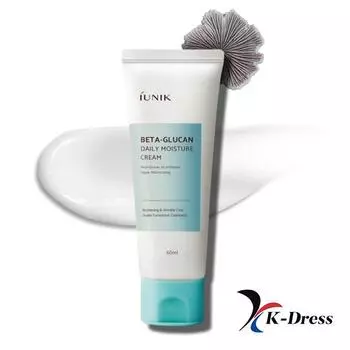 iUNIK Ежедневный увлажняющий крем с бета-глюканом 60 мл 1PCS