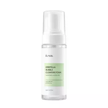 iUNIK Очищающая пенка с центеллой и пузырьками 150 мл