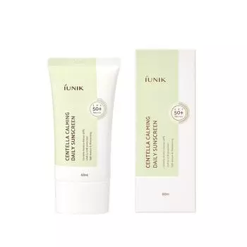 iUNIK Успокаивающий ежедневный солнцезащитный крем с центеллой