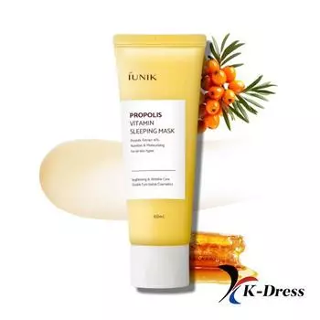 iUNIK Витаминная ночная маска с прополисом 60 мл 1 PCS
