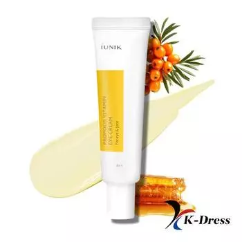 iUNIK Витаминный крем для глаз с прополисом для глаз и лица 30 мл 1 PCS