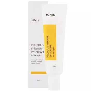 [iUNIK] Витаминный крем для глаз с прополисом 30мл