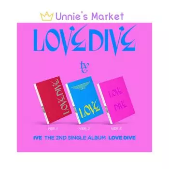 IVE — альбом LOVE DIVE + подарок в подарок Random_No Poster