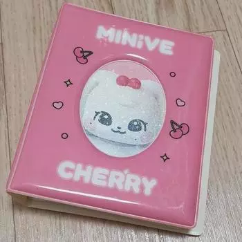 Ive Minive Cherry Photo Card Binder Collectbook