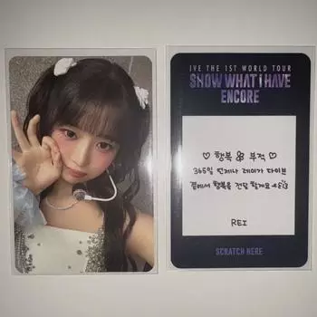 Ive Ray World Tour Photocard Bulk Sale