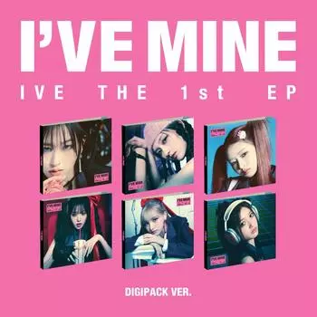 IVE The 1st EP I VE MINE Альбом Digipack ver. Random ver. 1ea
