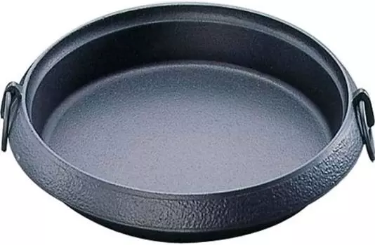 Iwachu 20016 Iwachu Sukiyaki Pot, Beautiful Skin, Small, Black Baking, Induction Compatible, Nambu Ironware