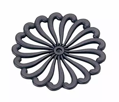 Iwachu Kamashiki Chrysanthemum Black Nanbu Метизы 17028 21H2см чёрный