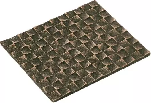Iwachu Kamashiki Решетчатый узор Коричневый 16 x 14см Nanbu Ironware 17431 Золотой/Темный