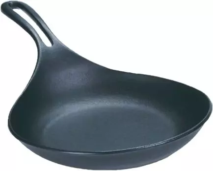Iwachu Omelette 22 Black Baked Inner Diameter IH Compatible Frying Pan Nambu Ironware 24600 20.5cm