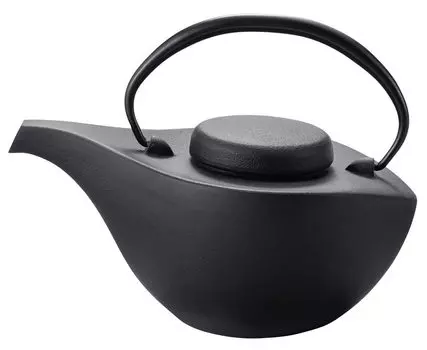 Чайник Iwachu Hikifune матовый черный эмаль внутри Nambu Ironware 12071 0.7 л чёрный