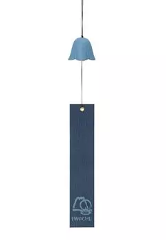 Iwachu Wind Chime Flower Sky Blue 5 x 5 x H5cm Nanbu Ironware 27575 небесно-голубой