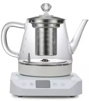 IwaiLoft Электрическая термостойкая стеклянная LED-подсветка для кафе, электрическая, температура, быстрый автоматический нагрев воды, кофе, стакан для купания, кипячение воды, пустой