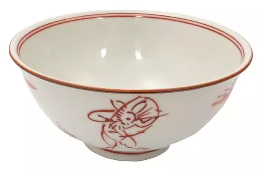 Iwakagama Chazuke Small Takazanji Small Kyo-yaki Kiyomizu-yaki (Red) B4-10