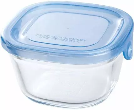 iwaki НОВЫЙ ассортимент упаковок Square & (Аква-синий) КБТ3200-БЛН