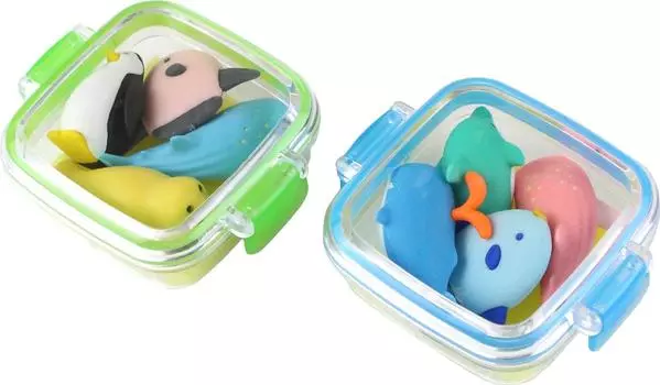 Iwako Eraser Marine Box Keshi Rubber 10 шт. SCER981202