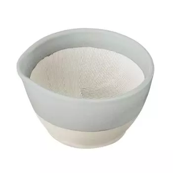 Iwami Ware Small Haretoke x Диаметр 11 см x Высота Сделано в посудомоечной машине Baby Motoju Seiko &NE Ступка, крыса, Motosige, 6 см, Япония, Мини, Глубокая, Микроволновая печь, серый