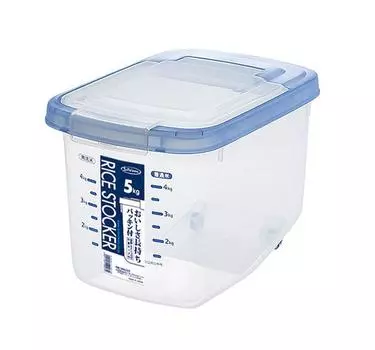 Iwasaki Industries RICE STOCKER Slide Rice Bin Type 5 Type 5 Double Packing Type B-1900CB 6.8L