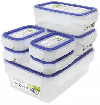 Iwasaki Kogyo Lastroware Easy Care Контейнеры для хранения 200 мл x 850 мл x x 1 Микроволновая печь Антибактериальные и Интегрированные Прозрачные для легкого просмотра