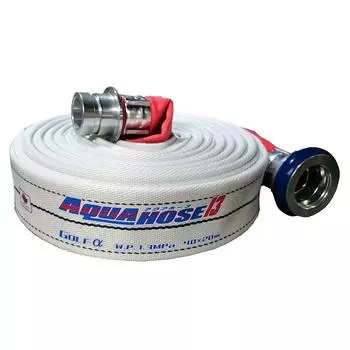 Iwasaki Seisakusho Fire Water Hose Golf 40A x 20m белый