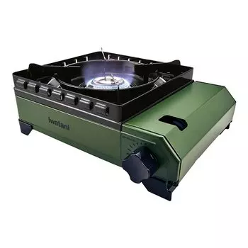 Iwatani Iwatani Cassette Stove Cassette Fu Toughmaru Camping Outdoor BBQ Stove Power Outage Protection Olive CB-ODX-1-OL