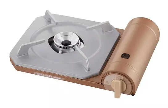 Iwatani Iwatani Iwatani Cassette Hue Cassette Stove Master Slim Plus Metallic Coral Disaster Prevention CB-TS-PLS