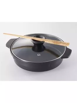 Iwatani Junior with Glass Lid Multi-Plate (CB-P-JRMG) чёрный