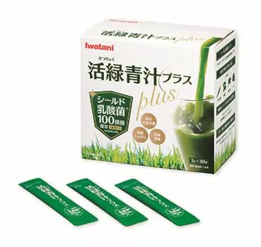 Iwatani Sangyo Live Green Зеленый сок Плюс 90 г x 3 шт.